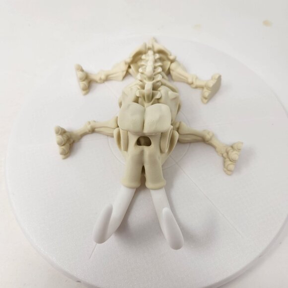 3D Printed Flexi Factory Articulated Mammoth Dinosaur Skeleton 7" x 4" - Picture 6 of 7